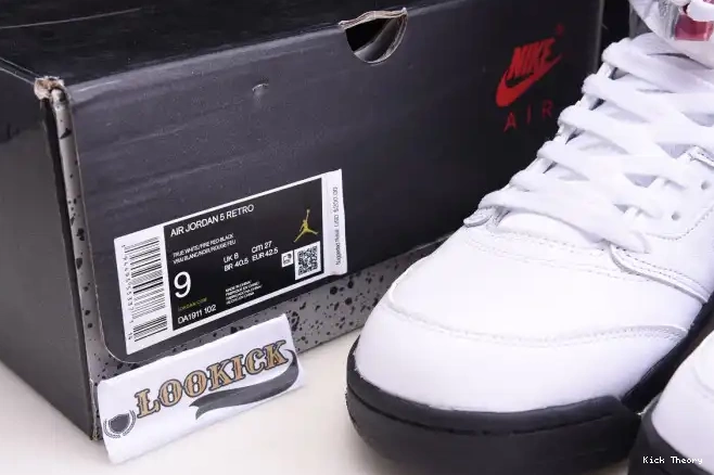 Kicked Out Shoe Store Fire Silver DA1911-102 Air Red Tongue Retro 5 (2020) Jordan 0518